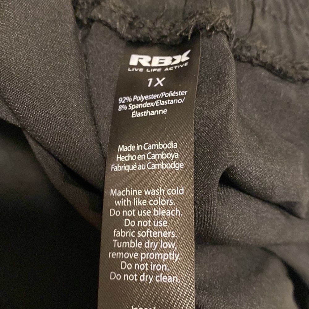 New Reebok Active Plus Size Shorts - Picture 8 of 8